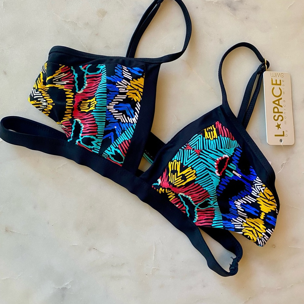 L*Space Women's Multicolor Swim Top